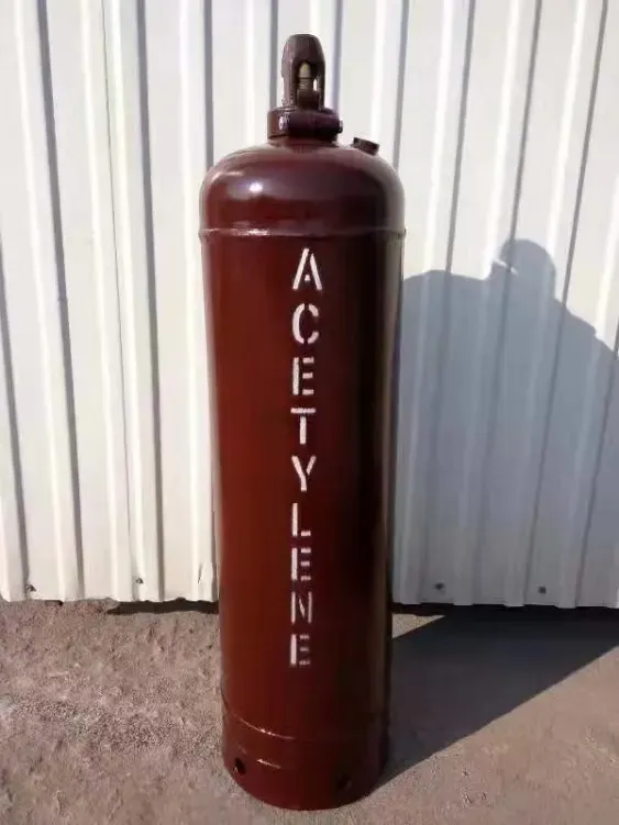 Acetylene gas cylinders